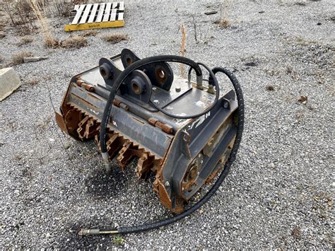 mulching head for mini excavator